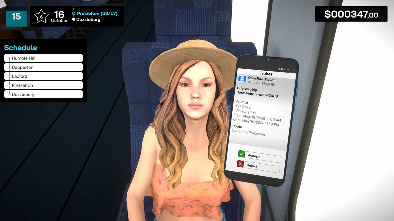 Tickets, Please! Screenshot 1
