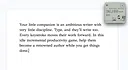 Little Writer Desktop Companion Screenshot 0