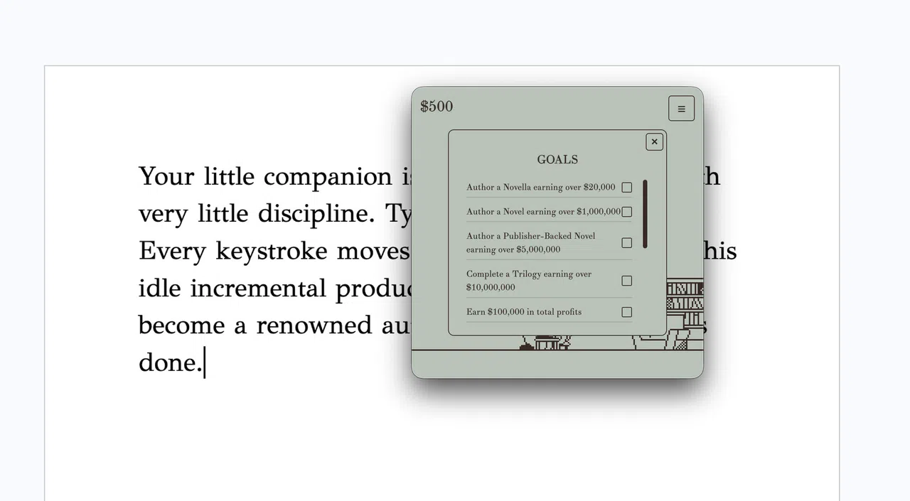 Little Writer Desktop Companion Screenshot 3