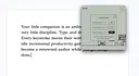 Little Writer Desktop Companion Screenshot 2