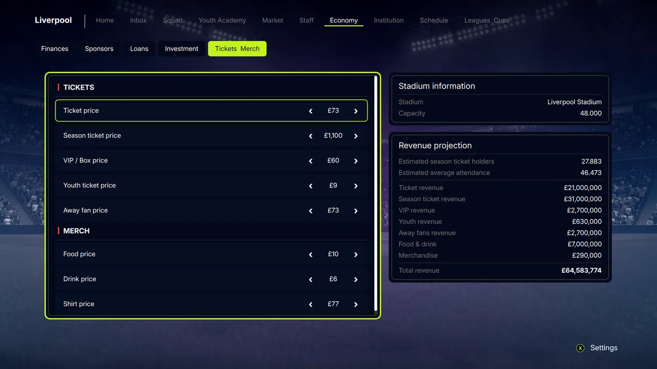 FD 27: Direct Your Football Club Demo Screenshot 10