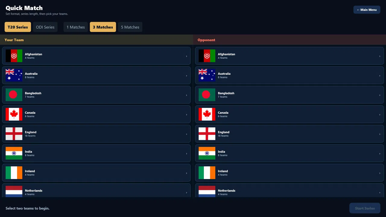 Cricket Management Tycoon Screenshot 9