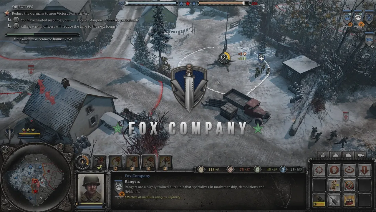 Company of Heroes 2 - Ardennes Assault: Fox Company Rangers Screenshot 0