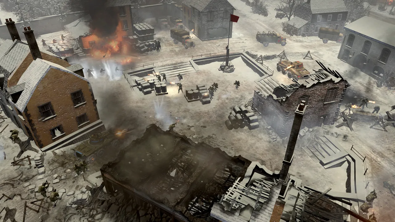 Company of Heroes 2 - Ardennes Assault: Fox Company Rangers Screenshot 7