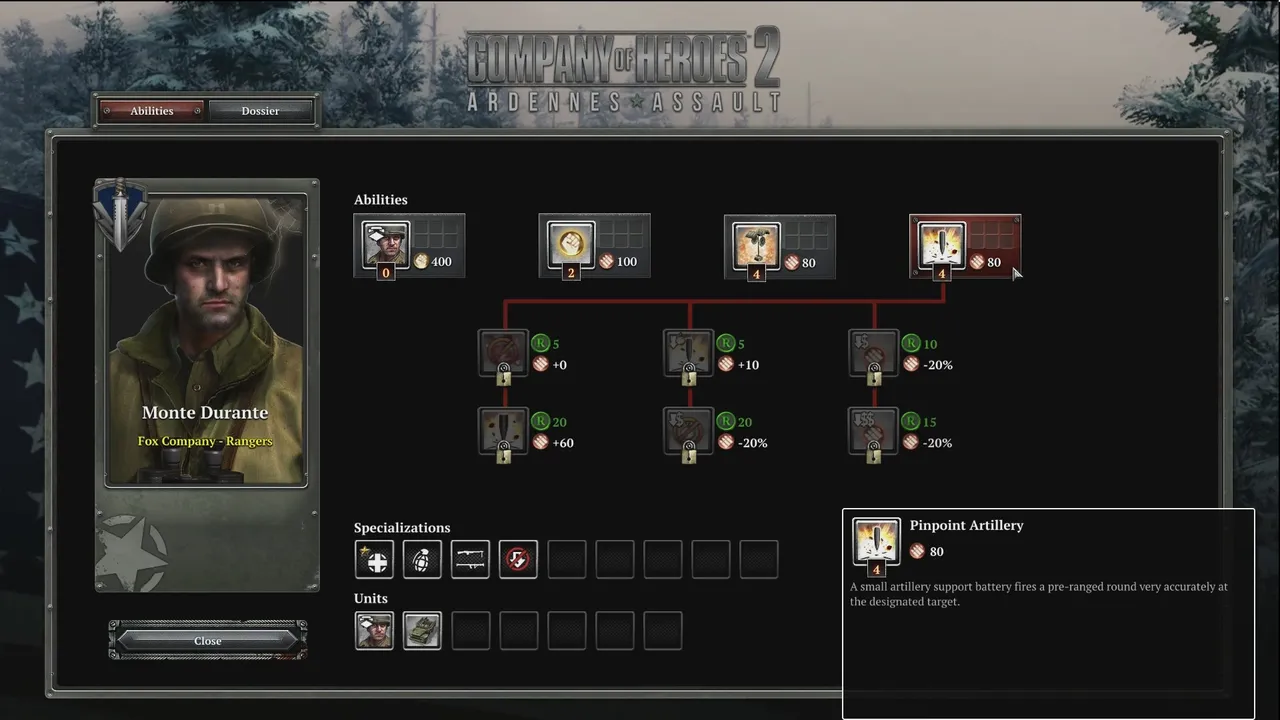 Company of Heroes 2 - Ardennes Assault: Fox Company Rangers Screenshot 1