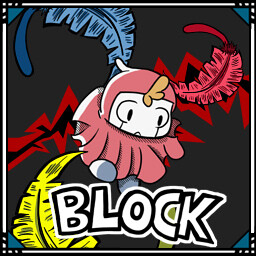 Blocking training icon