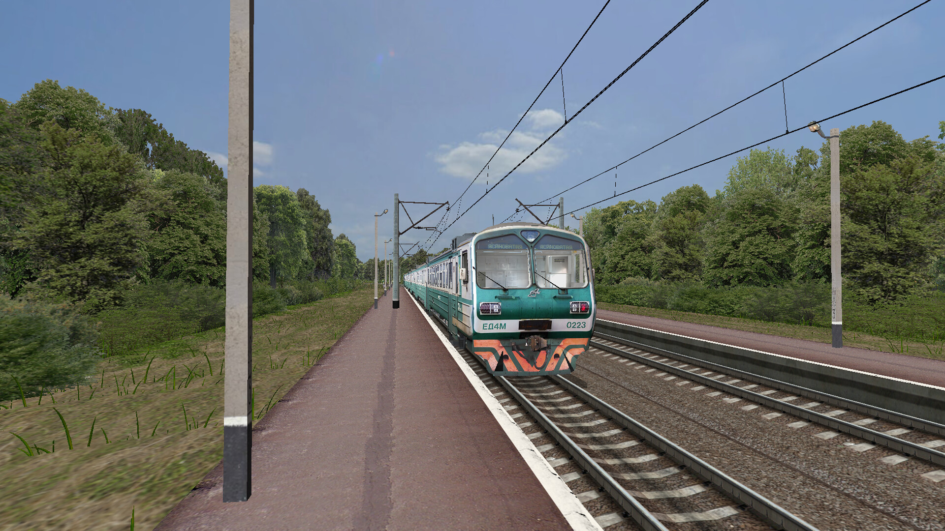 ZDSimulator - ED4m Electric Train Screenshot 0