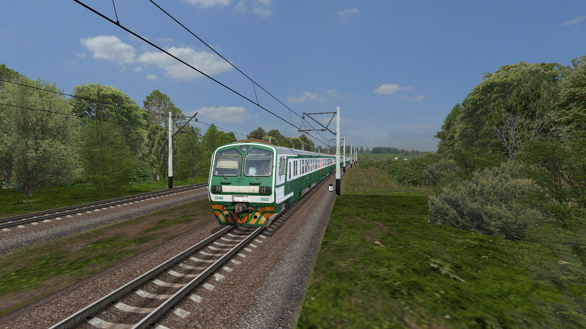 ZDSimulator - ED4m Electric Train Screenshot 7