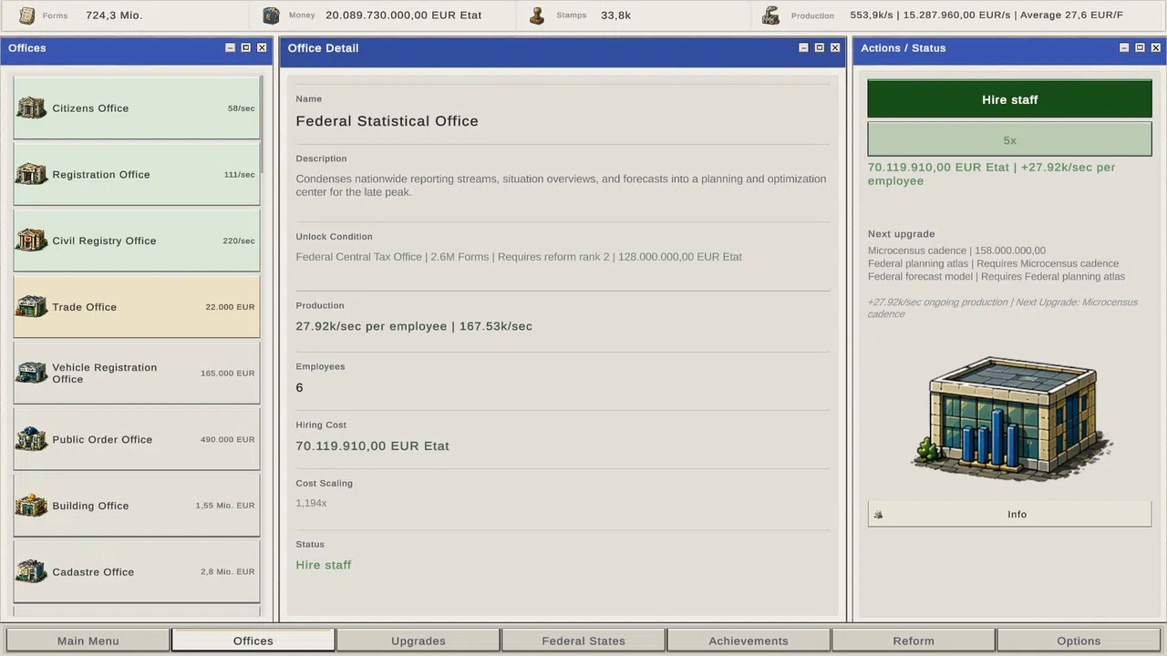 Buerokratie Idler: Germany Screenshot 4