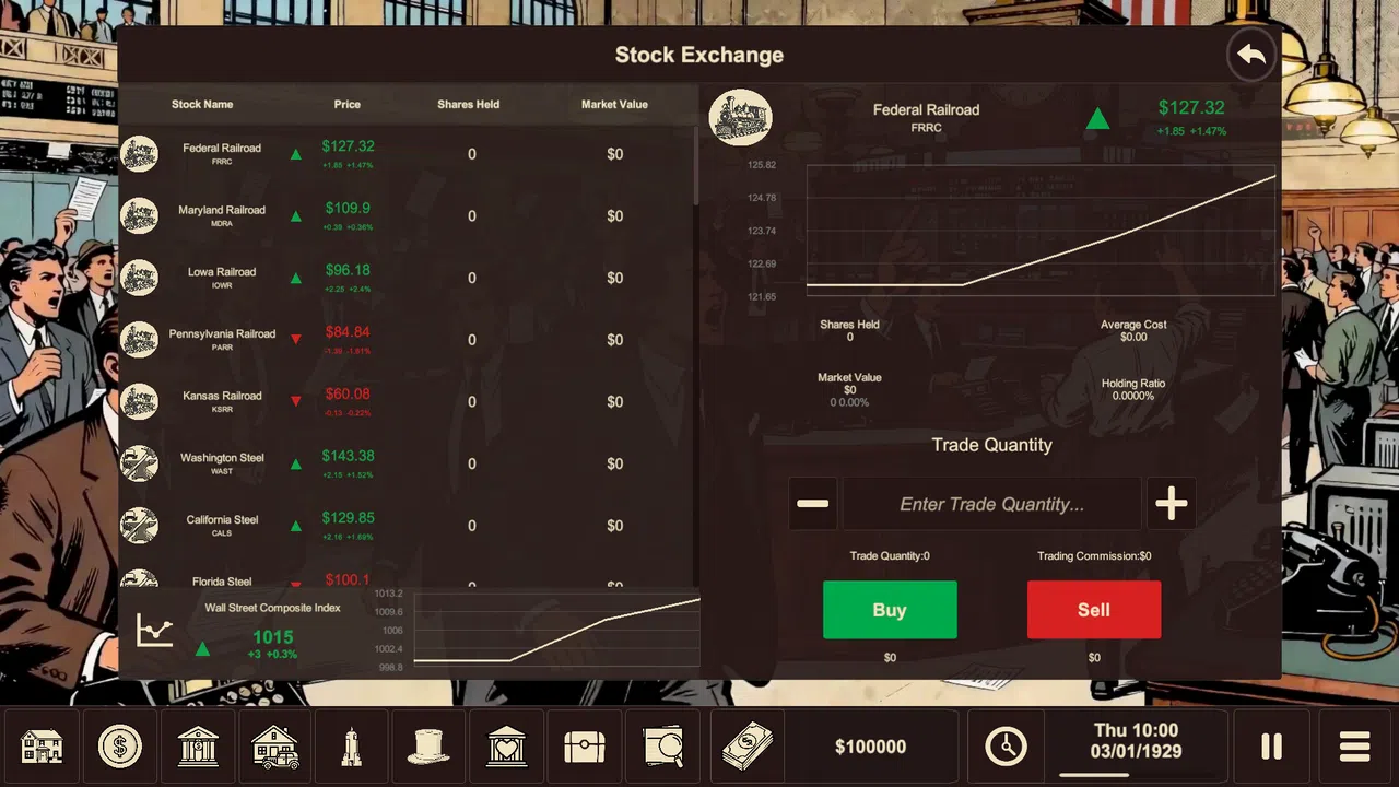 Wall Street 1929 Screenshot 1