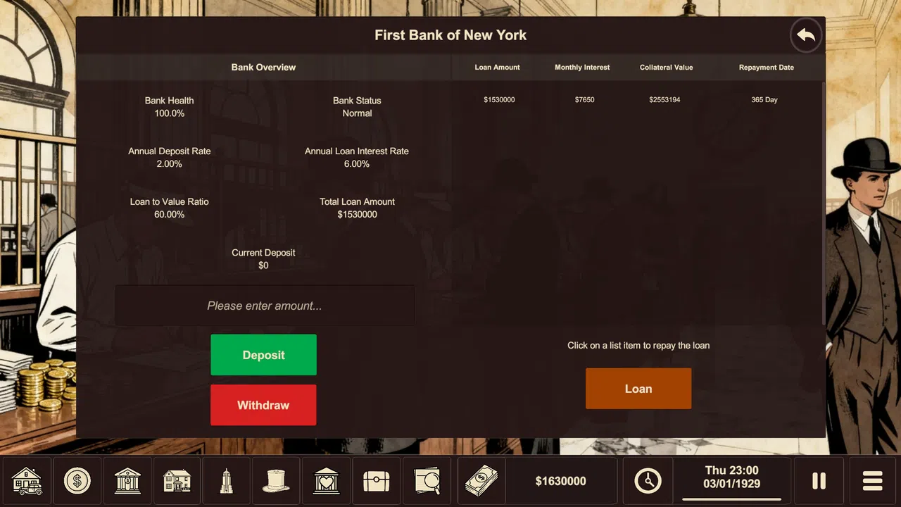 Wall Street 1929 Screenshot 7