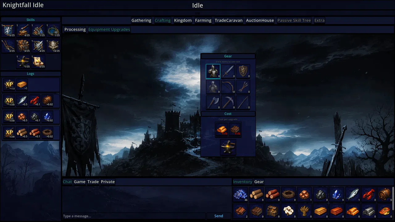 Knightfall Idle Screenshot 1