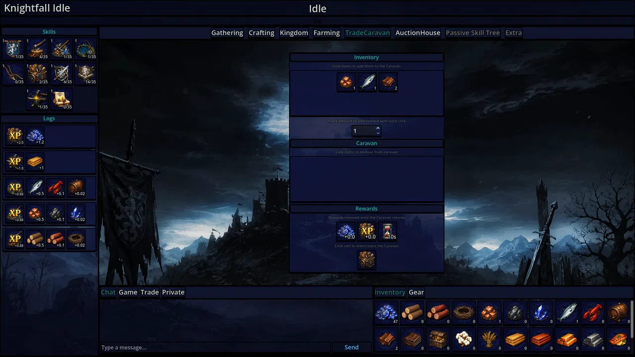 Knightfall Idle Screenshot 0