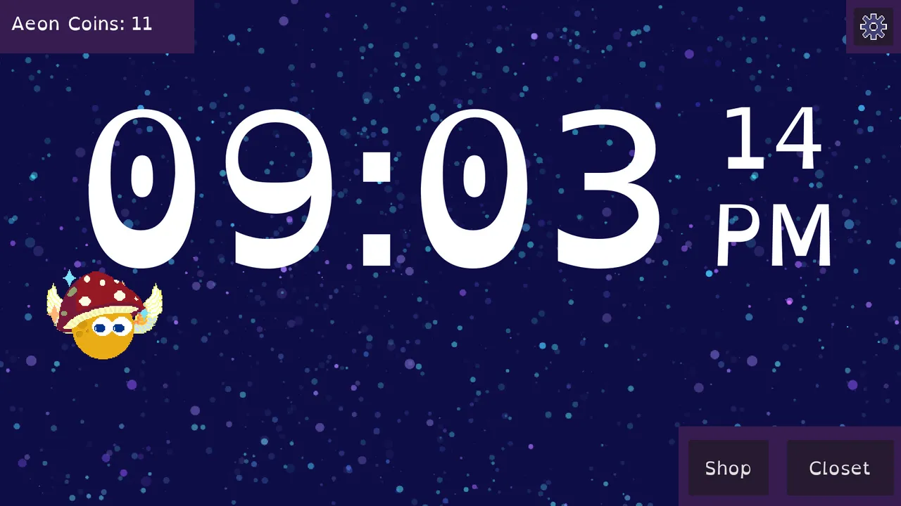 Moonberry Clock: Idle Pet Screenshot 0