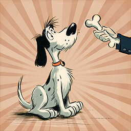 A very good boy icon