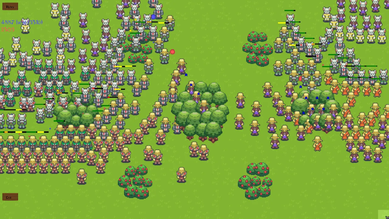 Little Battle Simulator Screenshot 1