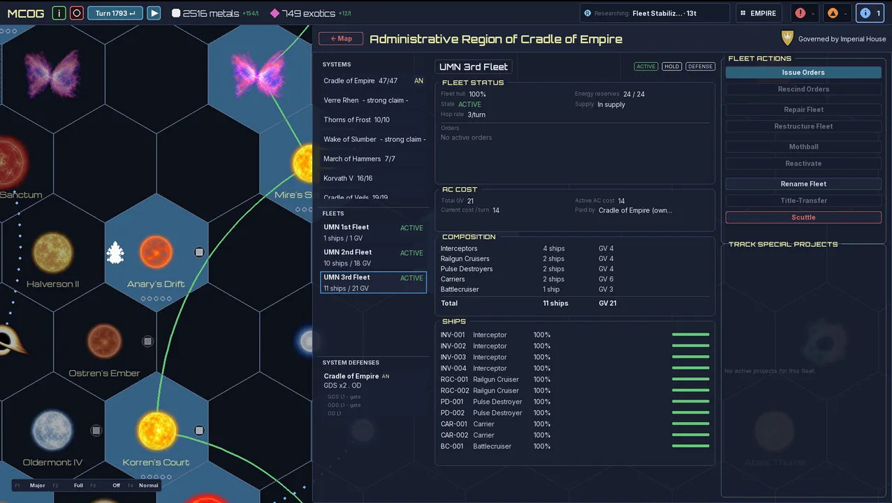 Mandate of Galactic Empires Screenshot 4