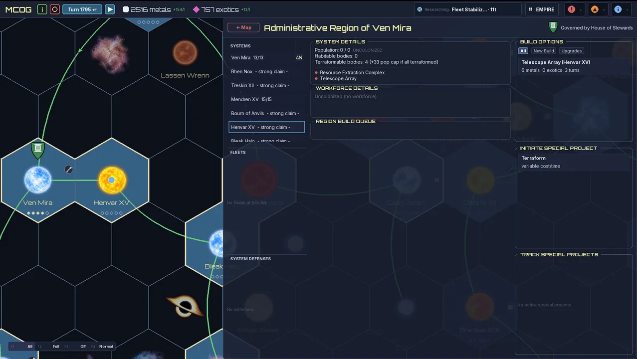 Mandate of Galactic Empires Screenshot 3