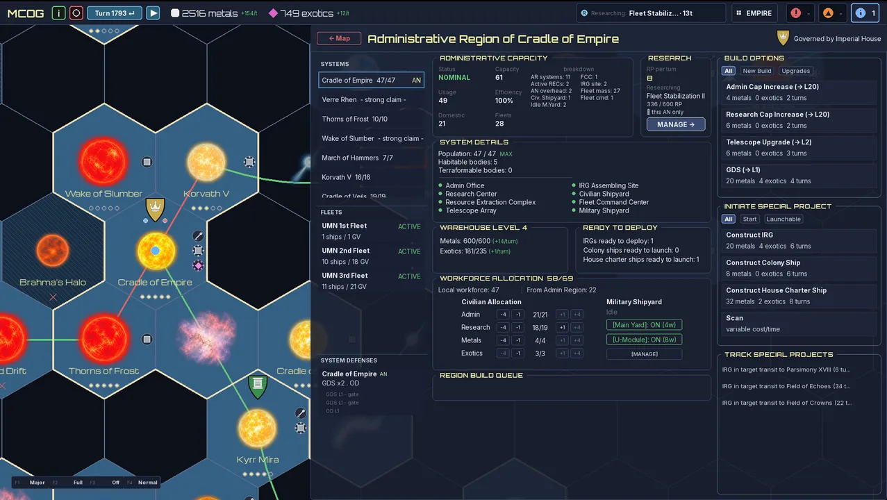 Mandate of Galactic Empires Screenshot 0