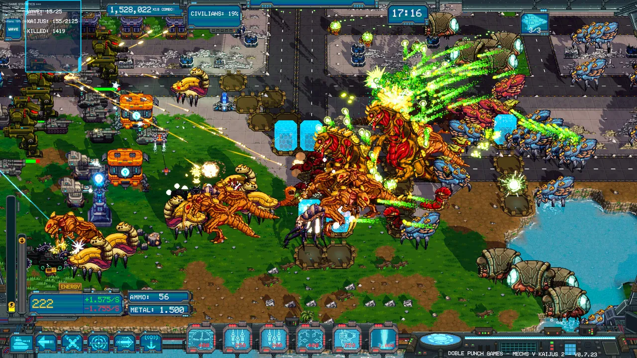 Mechs V Kaijus 2 Demo Screenshot 8