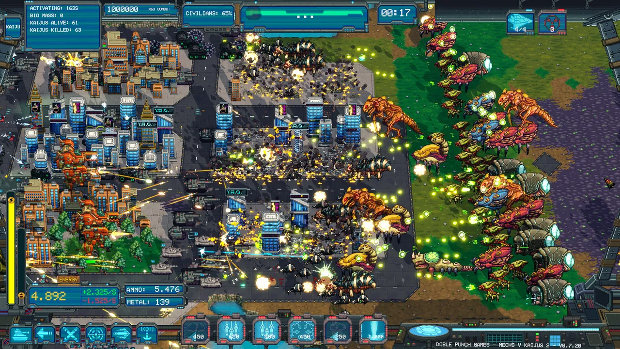 Mechs V Kaijus 2 Demo Screenshot 7