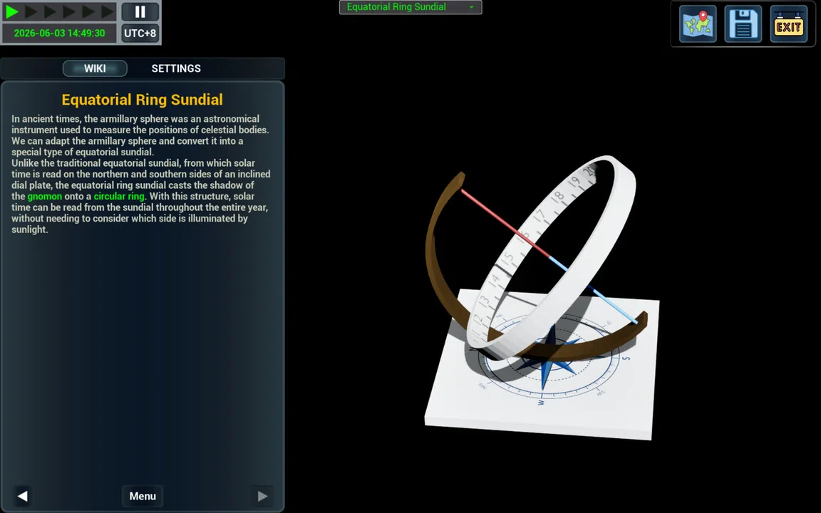 Compendium of the Sundial: An Interactive Astronomy Guide Screenshot 4