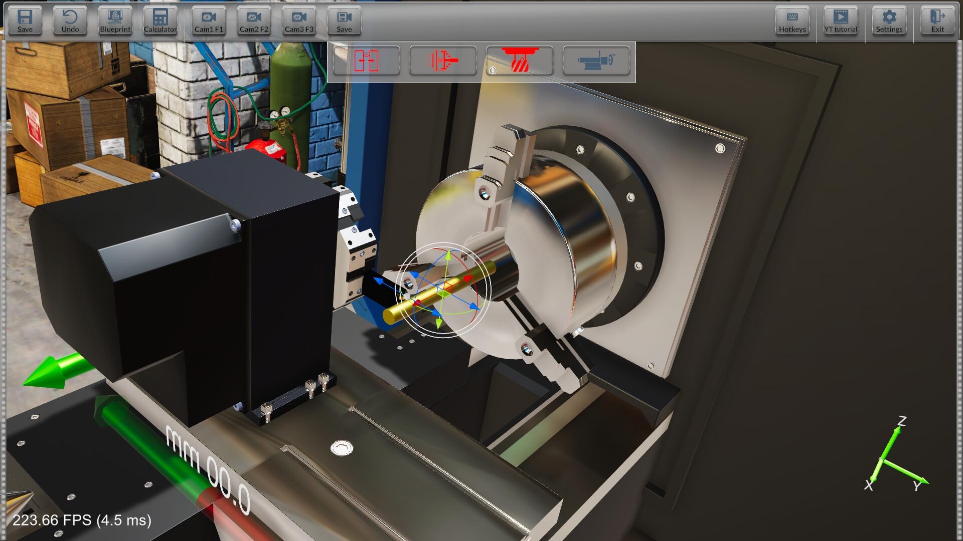 CNC Lathe Machine Screenshot 0