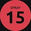 Spray ×15 icon