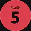 Flash ×5 icon