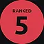 Ranked ×5 icon