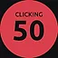 Clicking ×50 icon
