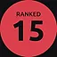 Ranked ×15 icon