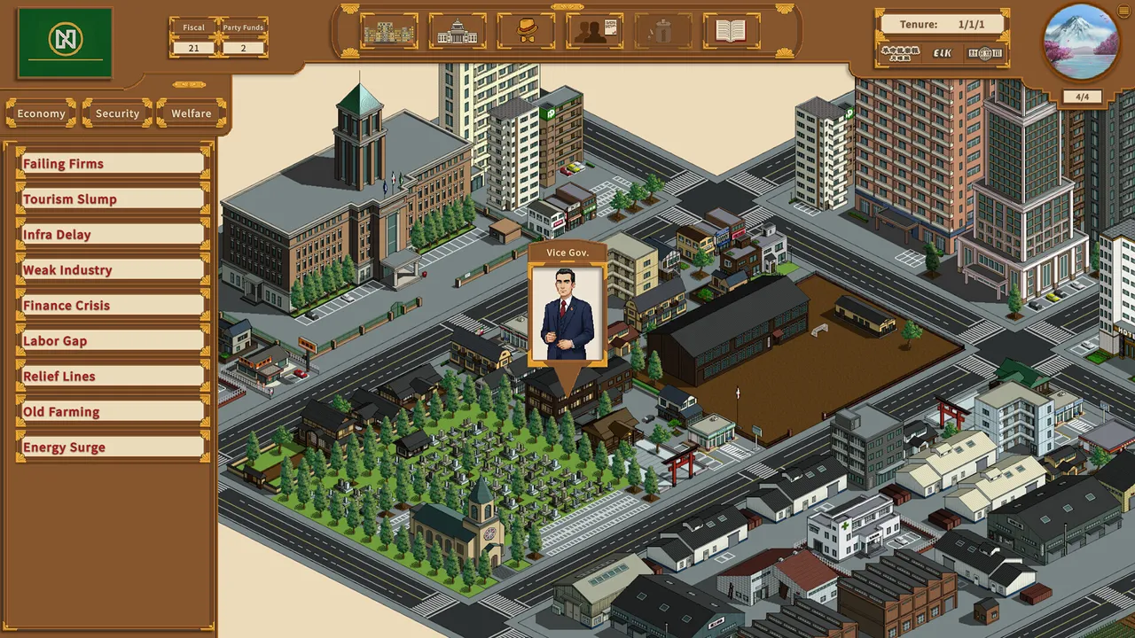 The Prime Minister's Crest: Path to Power Screenshot 1