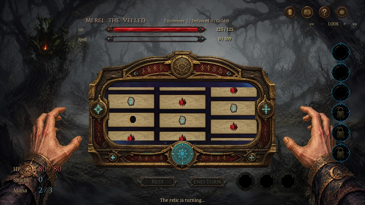 Infinite Arcana Screenshot 1