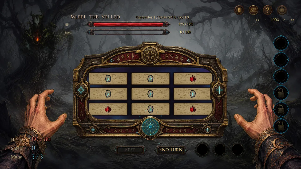 Infinite Arcana Screenshot 0