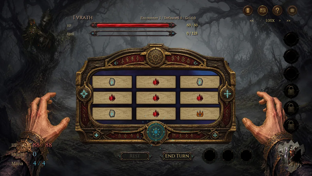 Infinite Arcana Demo Screenshot 1