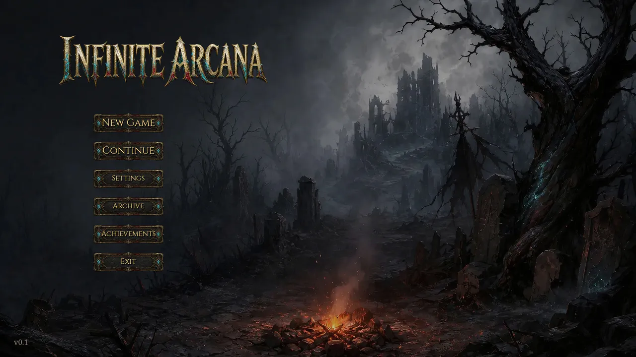 Infinite Arcana Demo Screenshot 0