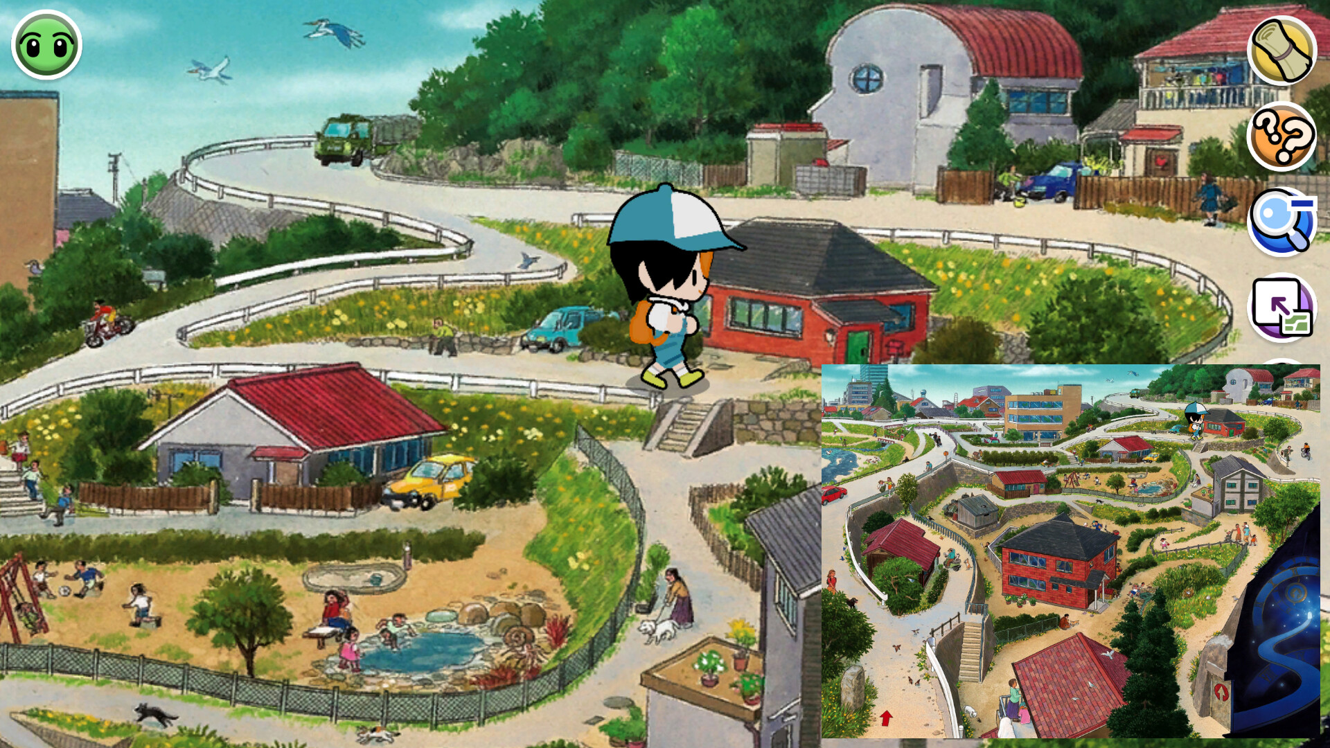 時の迷路 ~恐竜時代から江戸時代まで~ 作・絵 香川元太郎 Screenshot 1