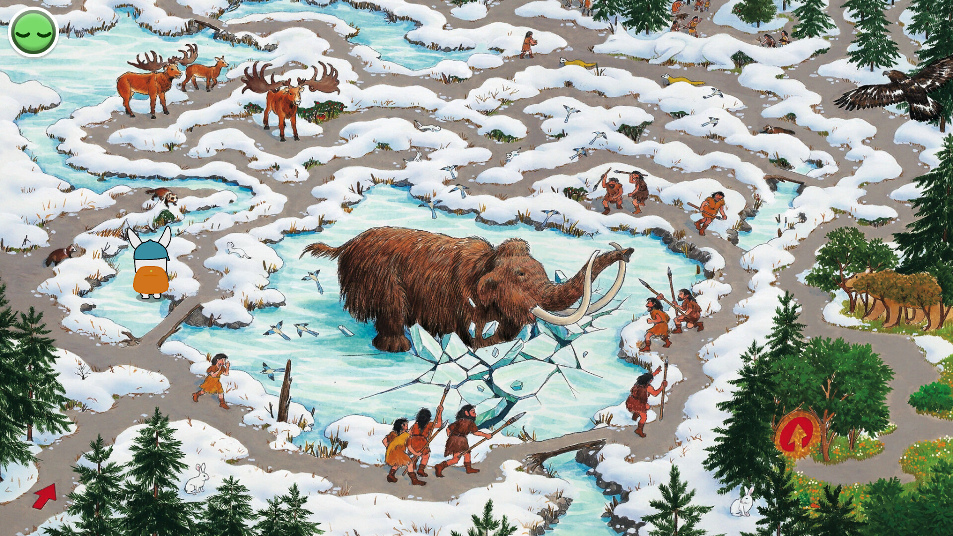 時の迷路 ~恐竜時代から江戸時代まで~ 作・絵 香川元太郎 Screenshot 4