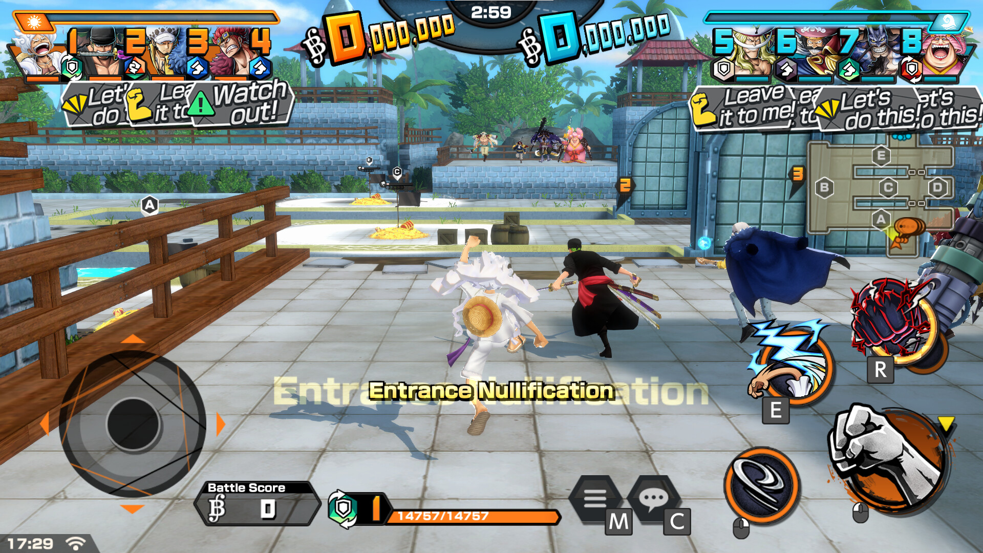 ONE PIECE Bounty Rush Screenshot 1