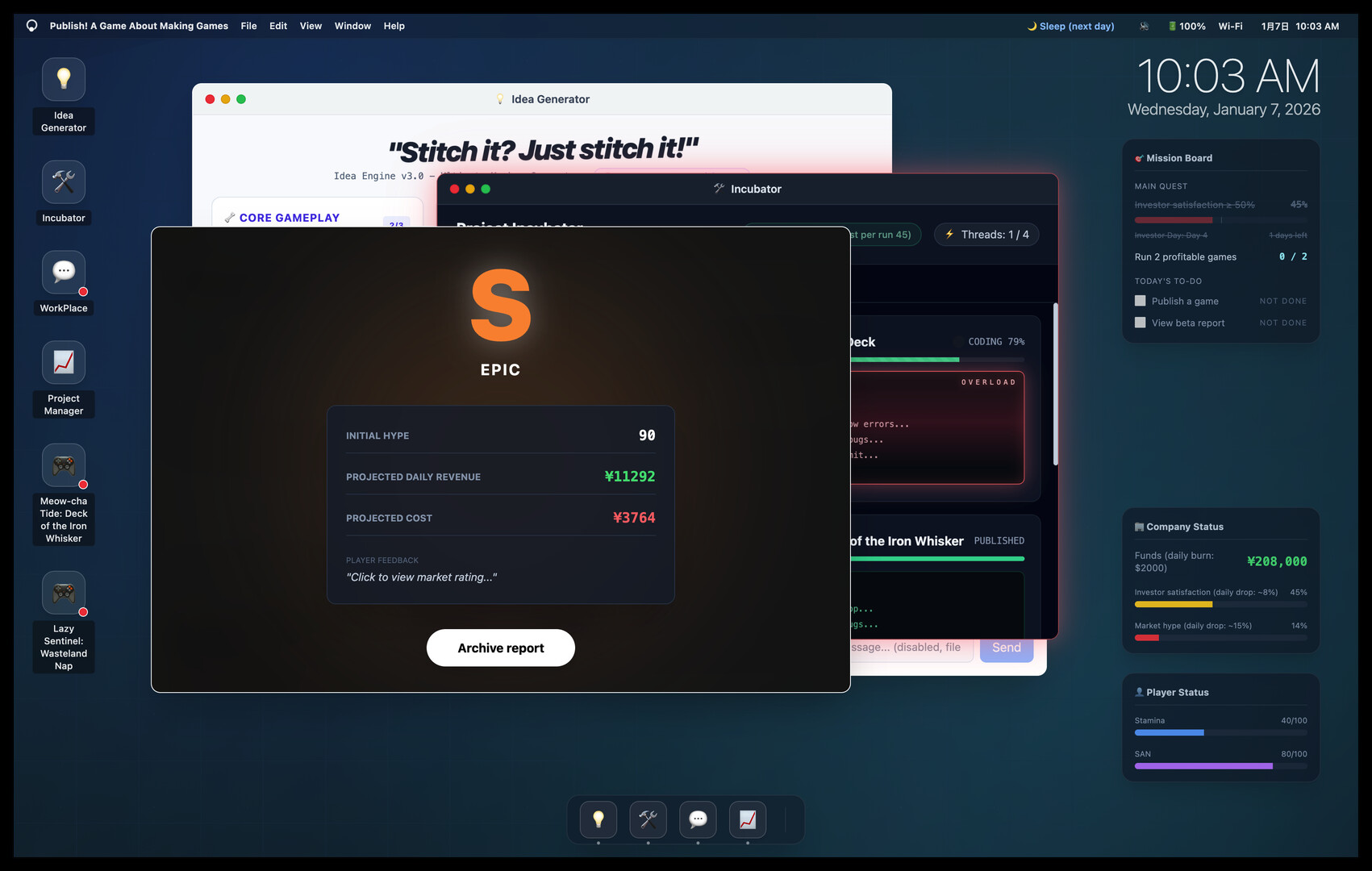 Publish! A Game About Making Games Screenshot 11