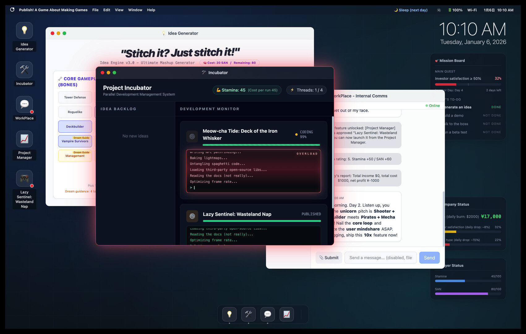 Publish! A Game About Making Games Screenshot 4