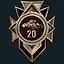 The fall of the king icon