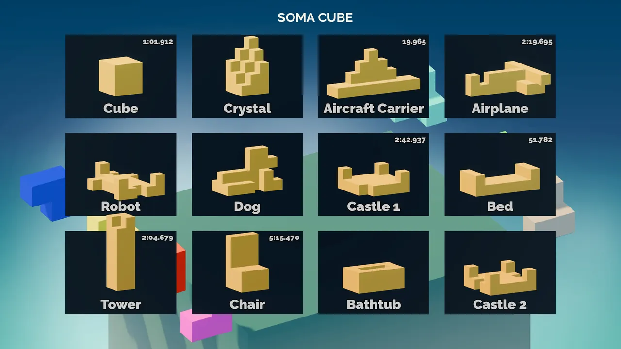 Soma Cube Screenshot 2