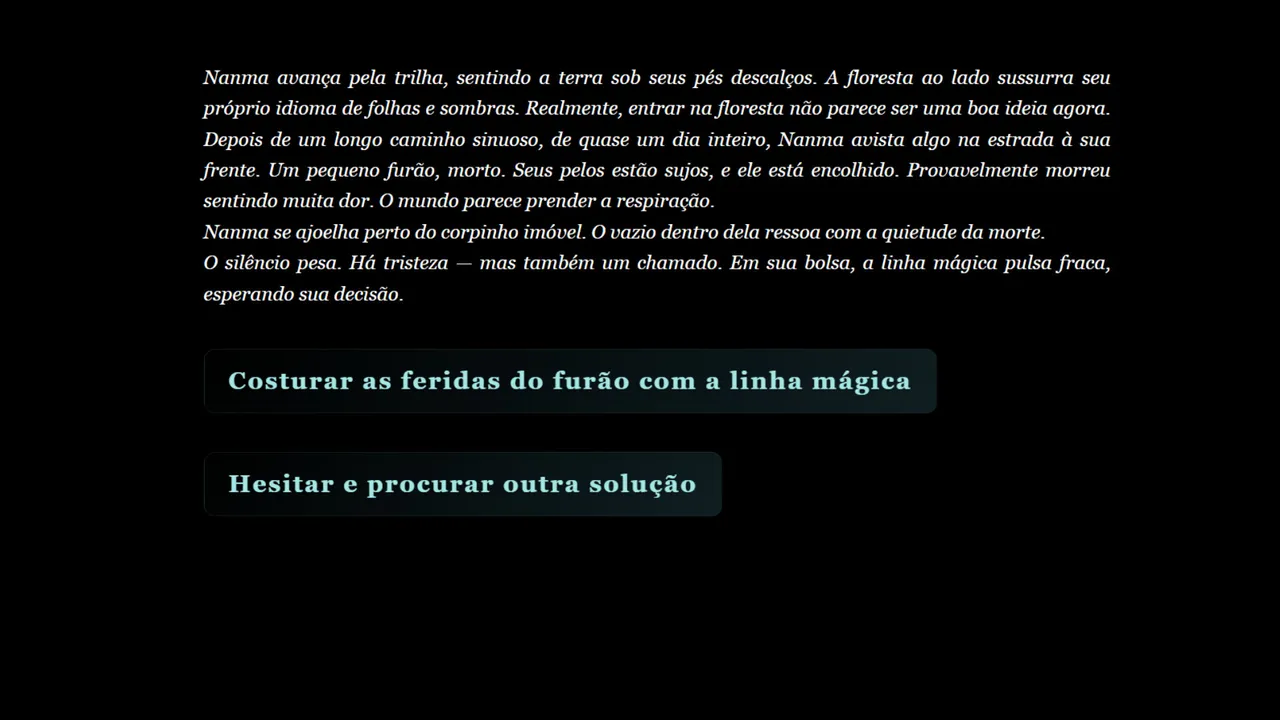 Nanma, A Tecelã das Sombras Demo Screenshot 3