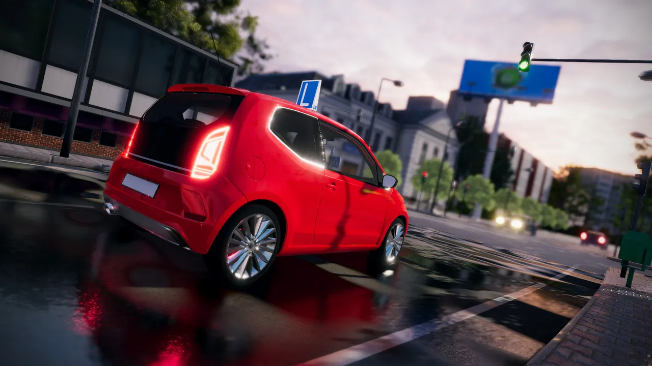 Let's Drive - learn driving simulator Screenshot 1