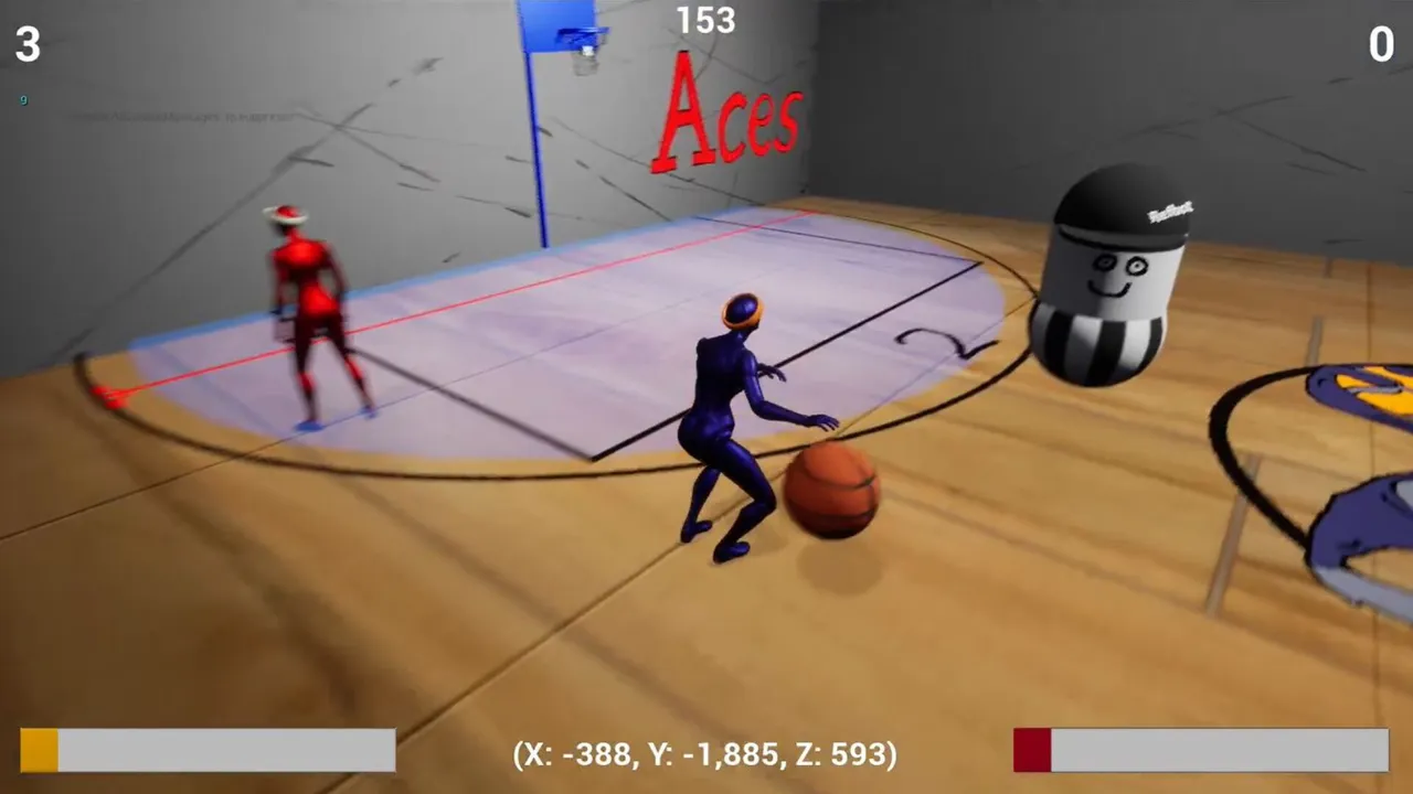 Robot Basketball League Screenshot 3