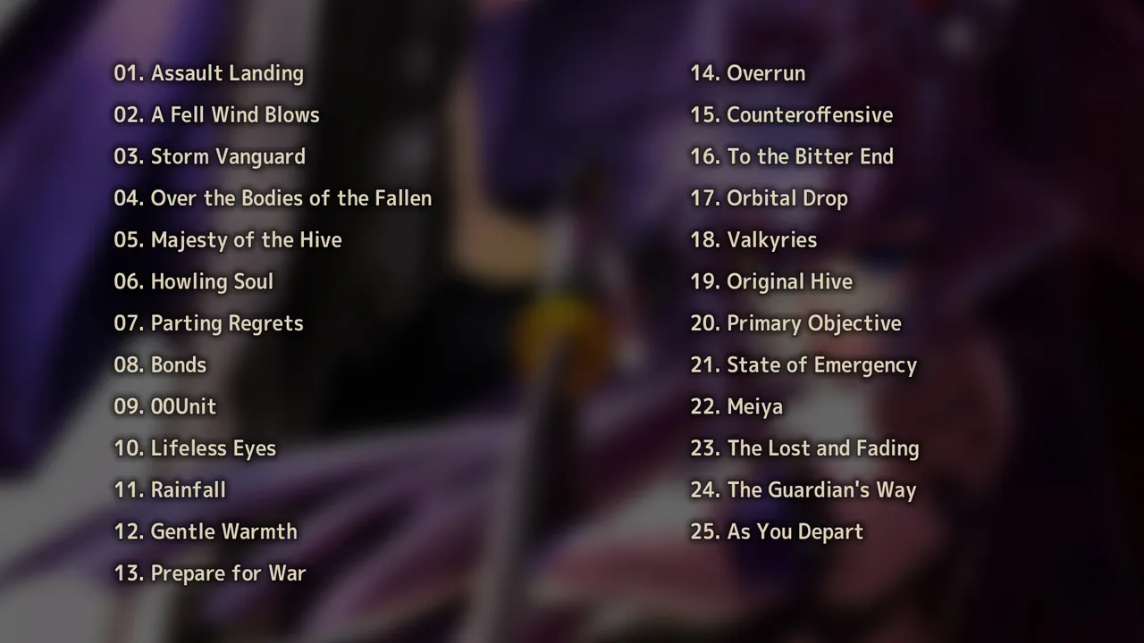MUV-LUV ALTERNATIVE Instrumental Soundtrack Ⅱ Screenshot 1