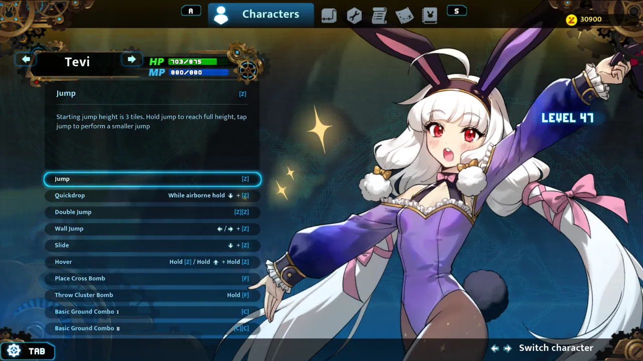 TEVI - Bunny Magician Cosmetic Pack  Screenshot 0