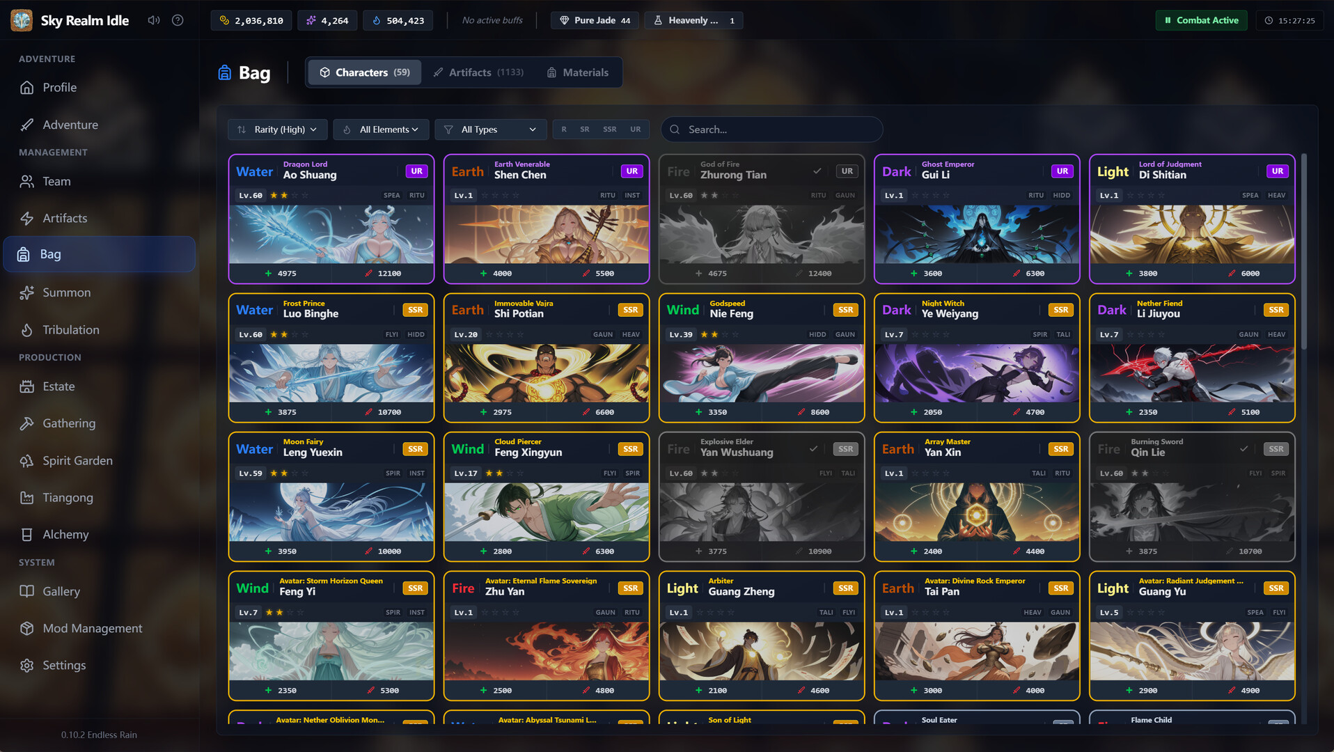 Sky Realm Idle Screenshot 4